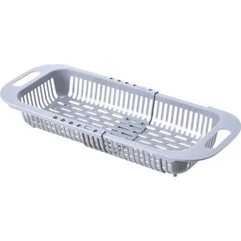 Nastavitelný kuchyňský organizér | Držák na mýdlo, Košík na zeleninu, - Šedá