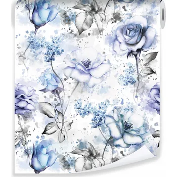 Tapeta Tapeta KVĚTY PIVOŇKY 3D Tapety na Zeď Vliesová