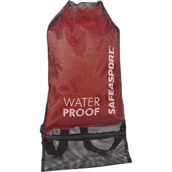 Outdoorové zavazadlo Turistický Batoh Safe4sport Voděodolný síťovaný Batoh červený 20-40 l červený
