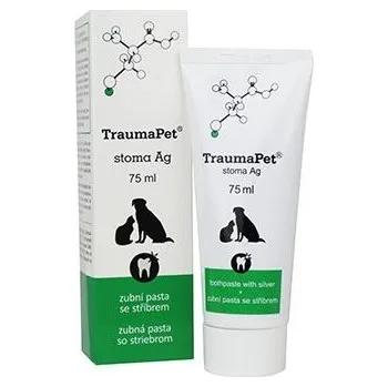 Antiparazitikum pro kočku NanoTrade s.r.o., Nanocomplex TraumaPet stoma Ag 75ml zubní pasta