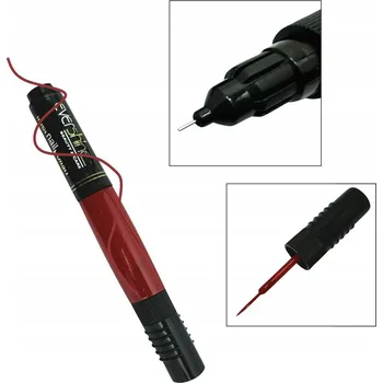 Lak na nehty ČERVENÝ Liner fix na nehty lakovací popisovač