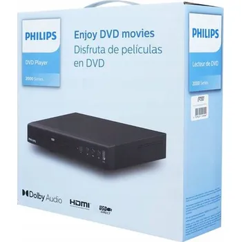 MULTIMEDIÁLNÍ PŘEHRÁVAČ PHILIPS TAEP200/12 DVD CD VCD USB HDMI CINCH