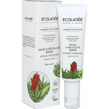 Pleťové sérum ECOLATIER Sérum na obličej a dekolt Intenzivně hydratační 50 ml