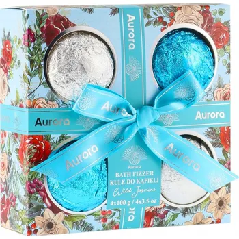 Aurora 4 x 100 g šumivé do koupele bomby