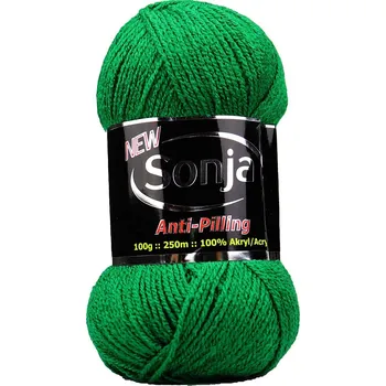 Příze Niťárna příze Sonja 58 tmavší zelená