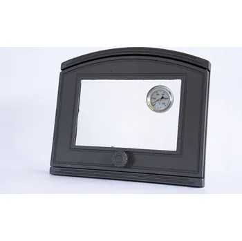 Pec na pizzu Litinová dvířka do pece na pizzu, chleba, udírny