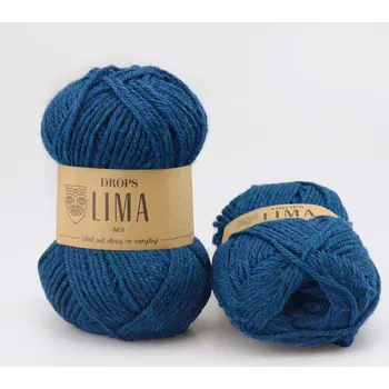 Příze Drops Lima MIX 0701 petrol