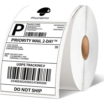 Samolepící etiketa Náhradní štítky do tiskárny Phomemo D520BT 102 x 152 mm (4x6), 500 štítků/role 102 x 152 mm (4x6)