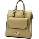 Dámský kožený batoh Gregorio béžový (KZ2252230) 10l