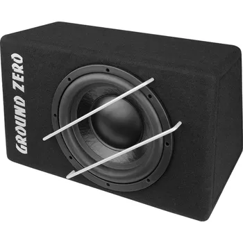 Reproduktor do auta GROUND ZERO GZUB 25SQ VÝKONNÝ SUBWOOFER – HLUBOKÉ, DYNAMICKÉ BASY, 400W RMS
