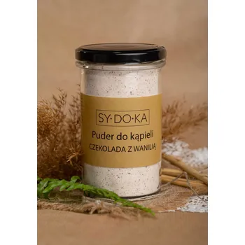 Čokoláda vanilka do koupele prášek domácí lázně relaxace