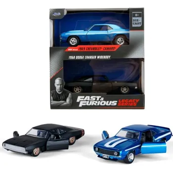 autíčko Auto Fast and Furious Chevrolet Camaro a Dodge Charger 1:32