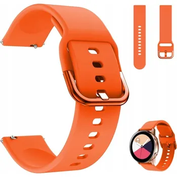 Řemínek na hodinky Univerzální 20mm oranžový řemínek Best Accessories