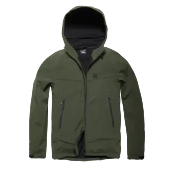 Pánská softshellová bunda Softshellová bunda Vintage Industries Alford, graphite