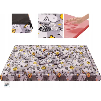 Pelíšek pro psa VODĚODOLNÝ ortopedický pelíšek pro psy 70x100 matrace z viskózy