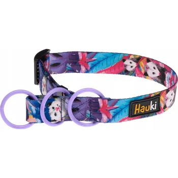 Obojek pro psa Obroża półzaciskowa dla małego psa Oposy - Hauki - velikost S