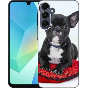 Pouzdro na mobilní telefon Gelový obal mmCase na Samsung Galaxy A16 4G/5G - buldok