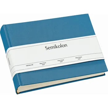 Fotoalbum Semikolon - Classic Small - azzurro (modrá)