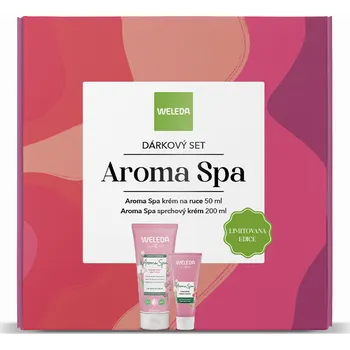 Mýdlo Weleda Dárkový set Aroma Spa