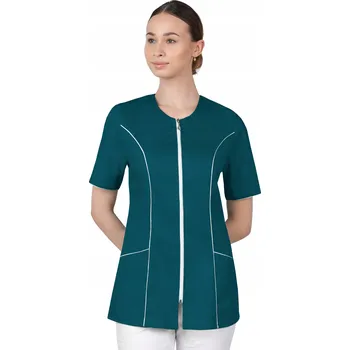 Dámská halenka Dámská ochranná zástěra na zip UNIVERZÁLNÍ lékařská halenka 173J vel. 42