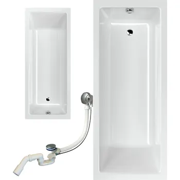 Vana Obdélníková vana QUATTRO MINI 130x70 s panelem