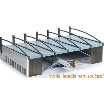 Modelářství Herpa - letištní hangár, 1/500