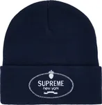 Supreme Crest Beanie Navy Velikost: ONE SIZE