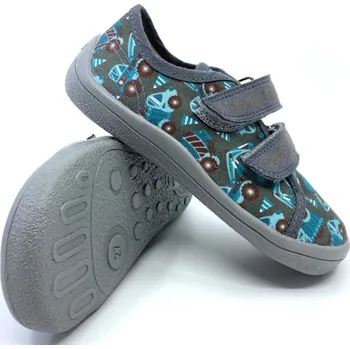 Chlapecké tenisky Barefoot tenisky Beda Trucks BFN 170040/TEX/W 25, Vnitřní délka boty: 16,0 cm, Vnitřní šířka boty: 7,2 cm