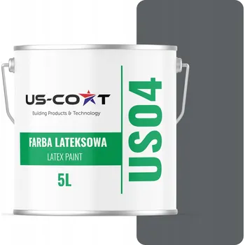 barva na zeď BARVA LATEXOVÁ NA ZEĎ, ODSTÍN ANTRACIT H0912 5L, HLUBOKÝ MAT, NA STĚNY A STROPY