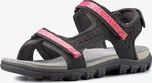 QUECHUA Dámské turistické kožené sandály NH 500