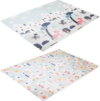 Hrací deka iMex Hrací podložka Krajina a silnice 200x180cm