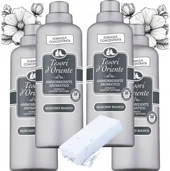 Aviváž Tesori Muschio Bianco MUSK sada 4 aviváž+ houbička