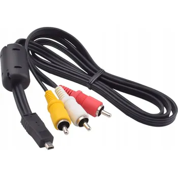 Video kabel AV kabel EG-CP16 pro Nikon Coolpix řady S - AV 8pin