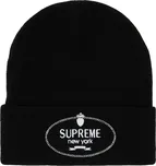 Supreme Crest Beanie Black Velikost: ONE SIZE