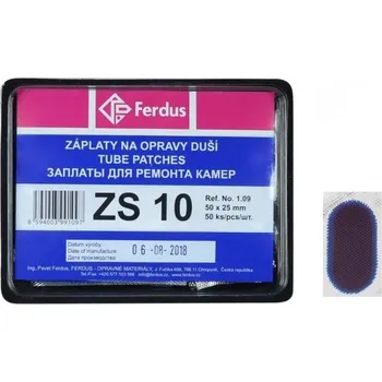Cyklo nářadí Ferdus ZS-10 50X25mm BOX 50KS záplaty