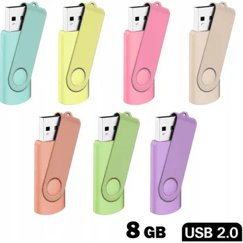 USB flash disk Pendrive HonStar Twister 8 GB USB 2.0 vícebarevný