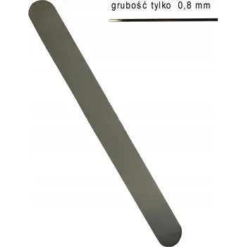 Ruční Pilník Hugo , rovný, kovový, stříbrný