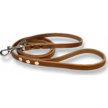 Vodítko pro psa Vodítko klasické Shelby kožené 1,3 m