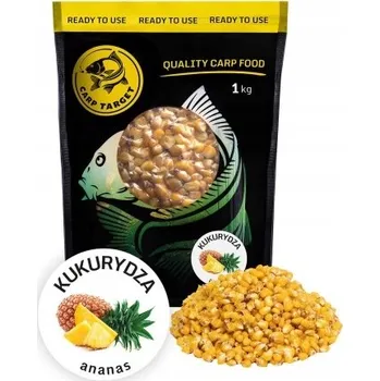 Návnadová surovina CARP TARGET ZRNÍ Kukuřice Ananas 1kg
