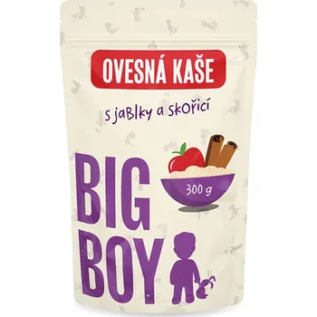 Big Boy Ovesná Kaše 300 g s jablky a skořicí