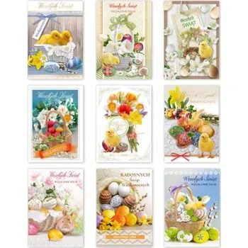 Obraz Kartička Velikonoční pohlednice Velikonoce Světka Pozlacená Delta Graphix