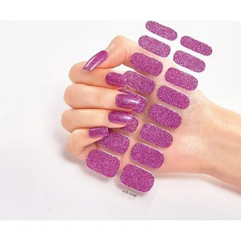 Přípravek na nehty Sada módních nálepek na nehty - CS-038