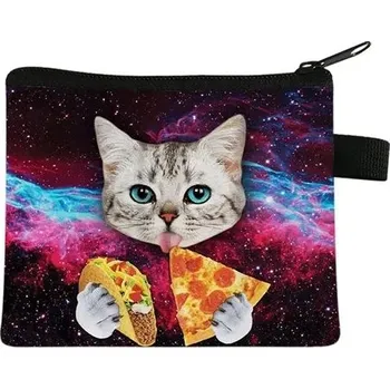 Peněženka Roztomilá mini peněženka s kočičím motivem | dětská peněženka - 027