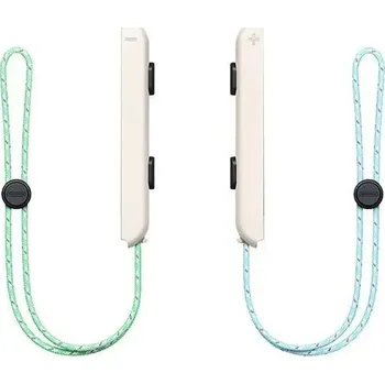 Hra pro Nintendo Náhradní řemínek na nintendo switch joycon | náhradní pásky 2 ks - Bílý