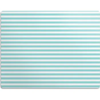 Miska pro psa Pro psa kočku podložka pod misky modré linky, 45x35