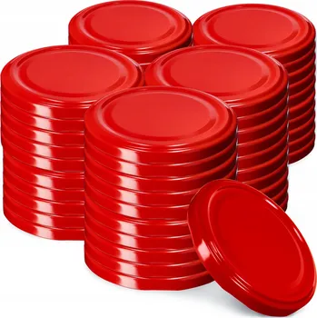 Obraz Šroubovací Víčka Kadax wz7 82 mm červené 50 kusů