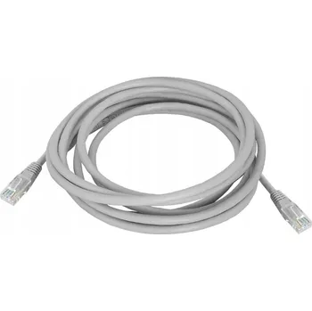 Síťový kabel Patchcord Lamex U/UTP 6 RJ45 / RJ45 3 m šedý
