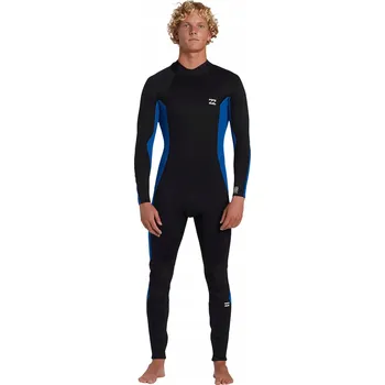 Neoprenový oblek Pánský neopren na plavání Billabong 4/3 mm Foil BZ GBS Fullsuit, modrá (mid blue)