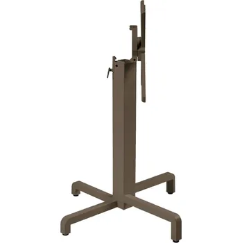 Zahradní stůl Nardi Hnědá hliníková stolová sklápěcí podnož Ibisco 72 cm