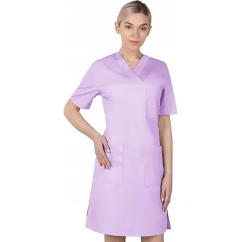 Dámské šaty 54 ŠATY LÉKAŘSKÁ SUKNĚ SE ZAVAZOVÁNÍM, KAPSY, ZÁSTĚRA 76
